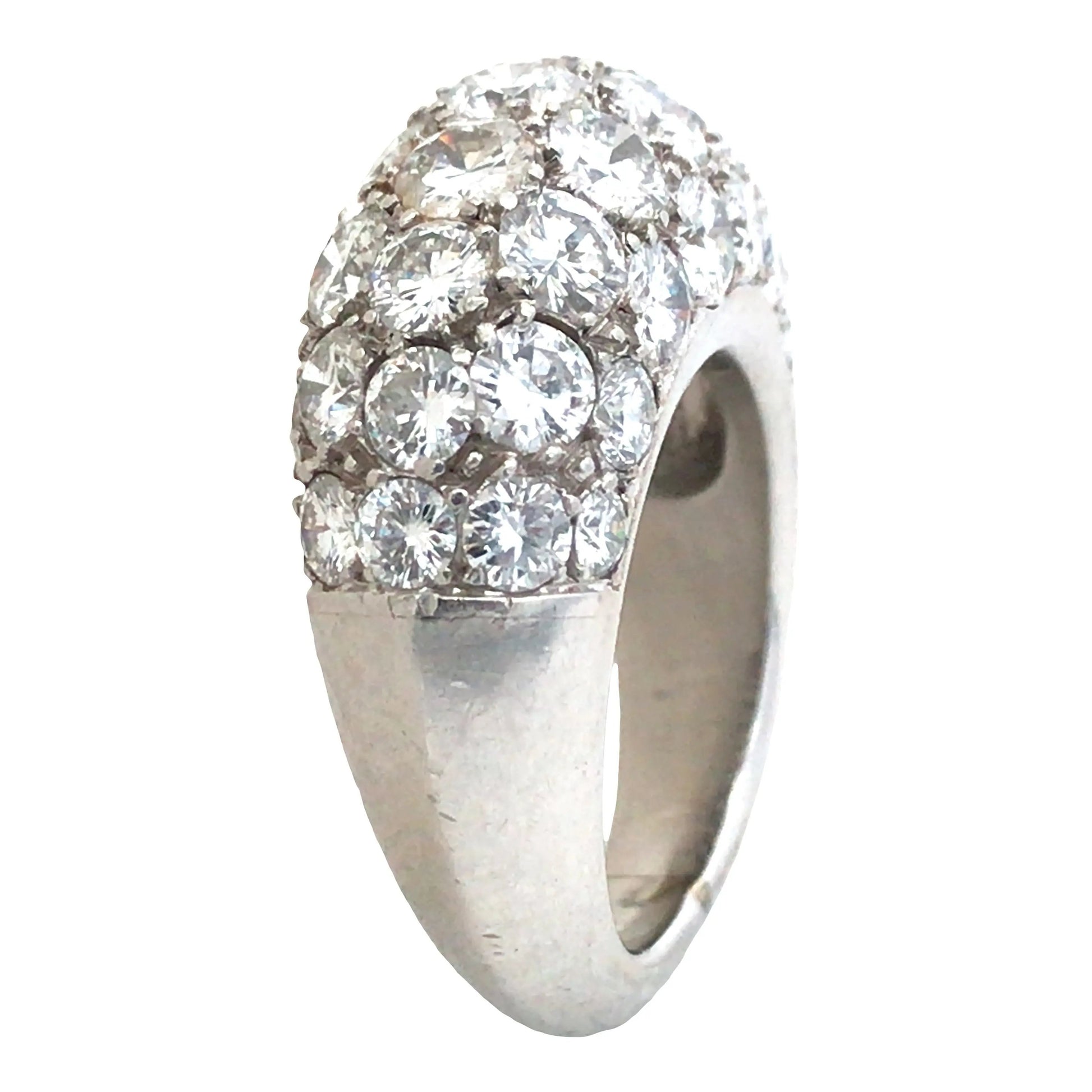 Van Cleef & Arpels, Platinum Diamond Ring VCA