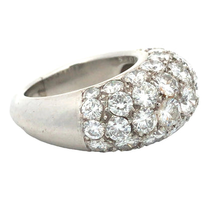 Van Cleef & Arpels, Platinum Diamond Ring VCA