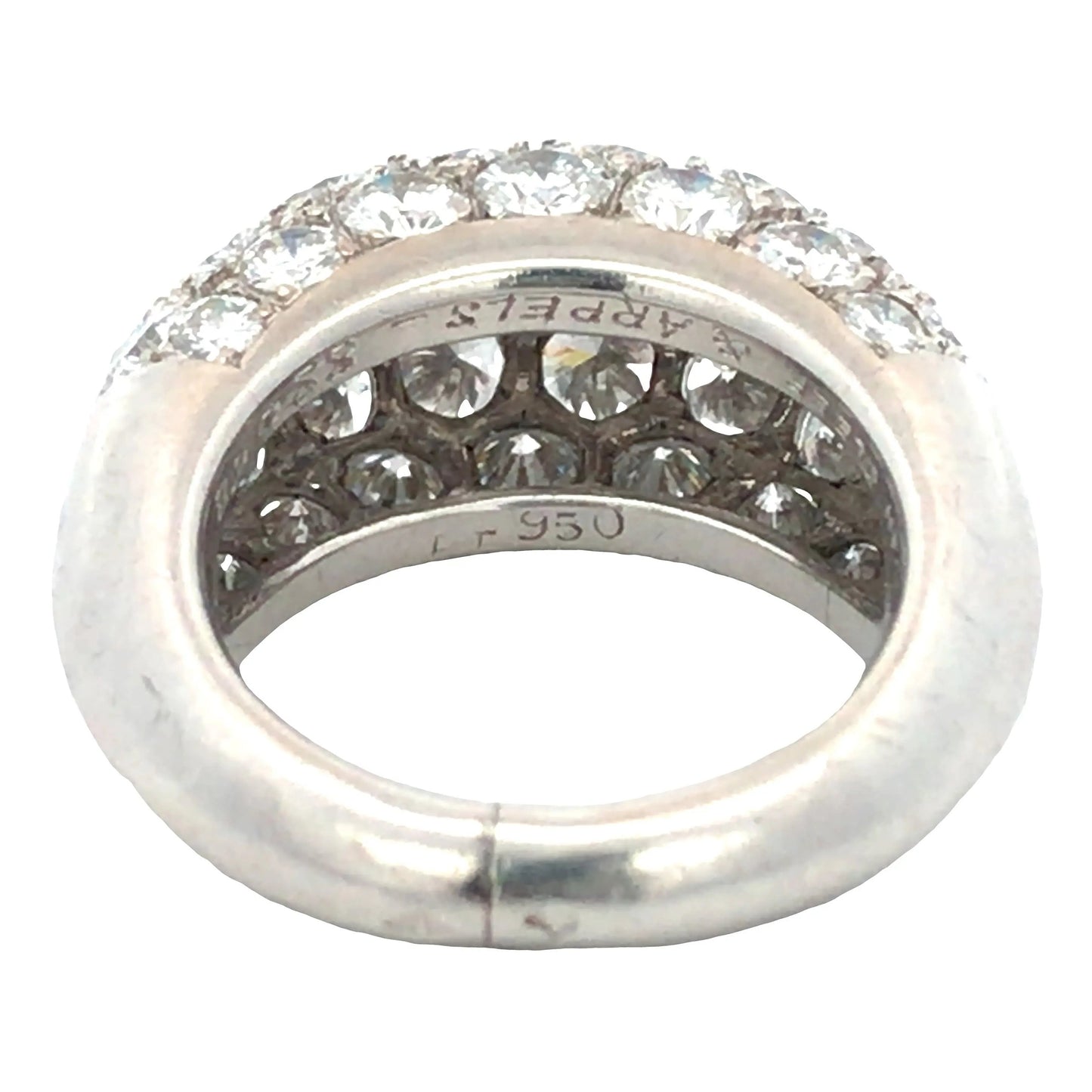 Van Cleef & Arpels, Platinum Diamond Ring VCA