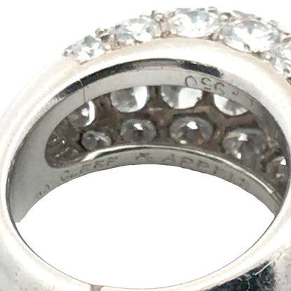 Van Cleef & Arpels, Platinum Diamond Ring VCA