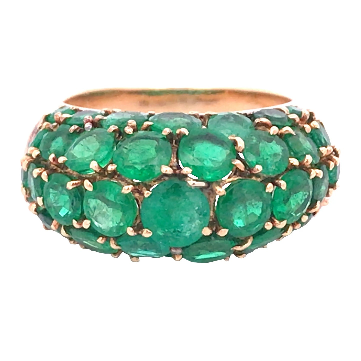 Van Cleef & Arpels, 18K Gold Emerald Ring VCA