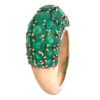 Van Cleef & Arpels, 18K Gold Emerald Ring VCA