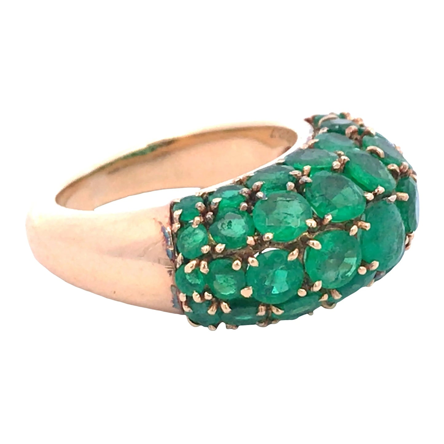 Van Cleef & Arpels, 18K Gold Emerald Ring VCA