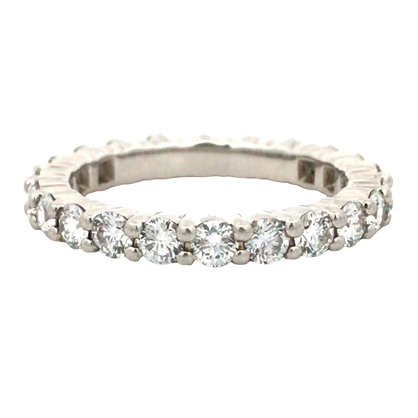 Harry Winston, Platinum Diamond Band Ring Harry Winston