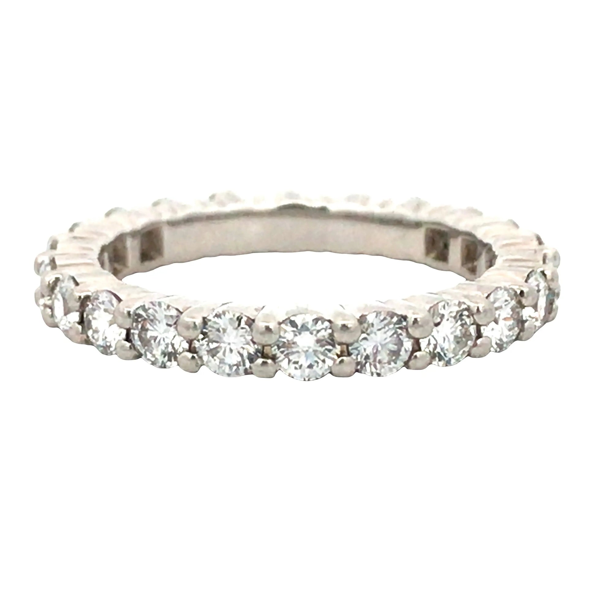 Harry Winston, Platinum Diamond Band Ring Harry Winston