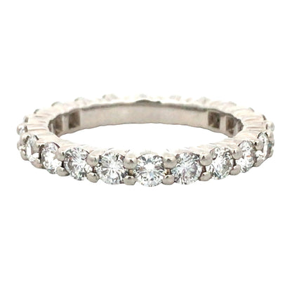 Harry Winston, Platinum Diamond Band Ring Harry Winston