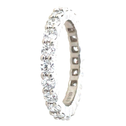 Harry Winston, Platinum Diamond Band Ring Harry Winston