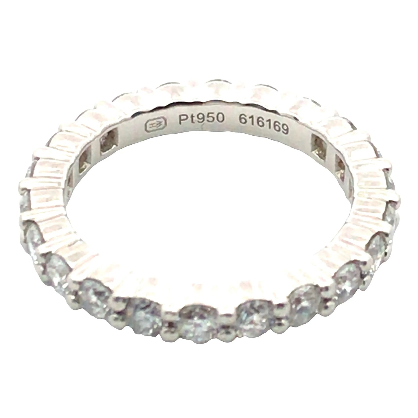 Harry Winston, Platinum Diamond Band Ring Harry Winston