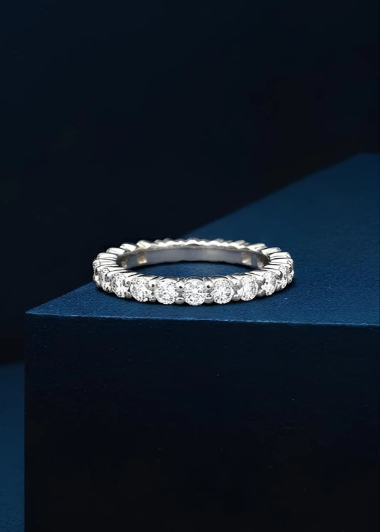 Harry Winston, Platinum Diamond Band Ring Harry Winston
