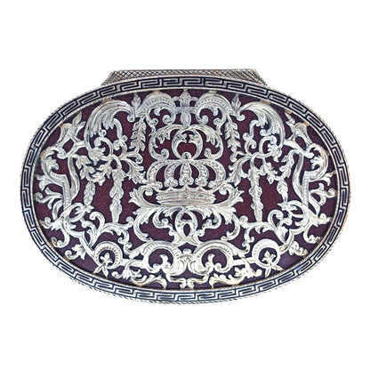 Oval Gold Box Lueur Jewelry