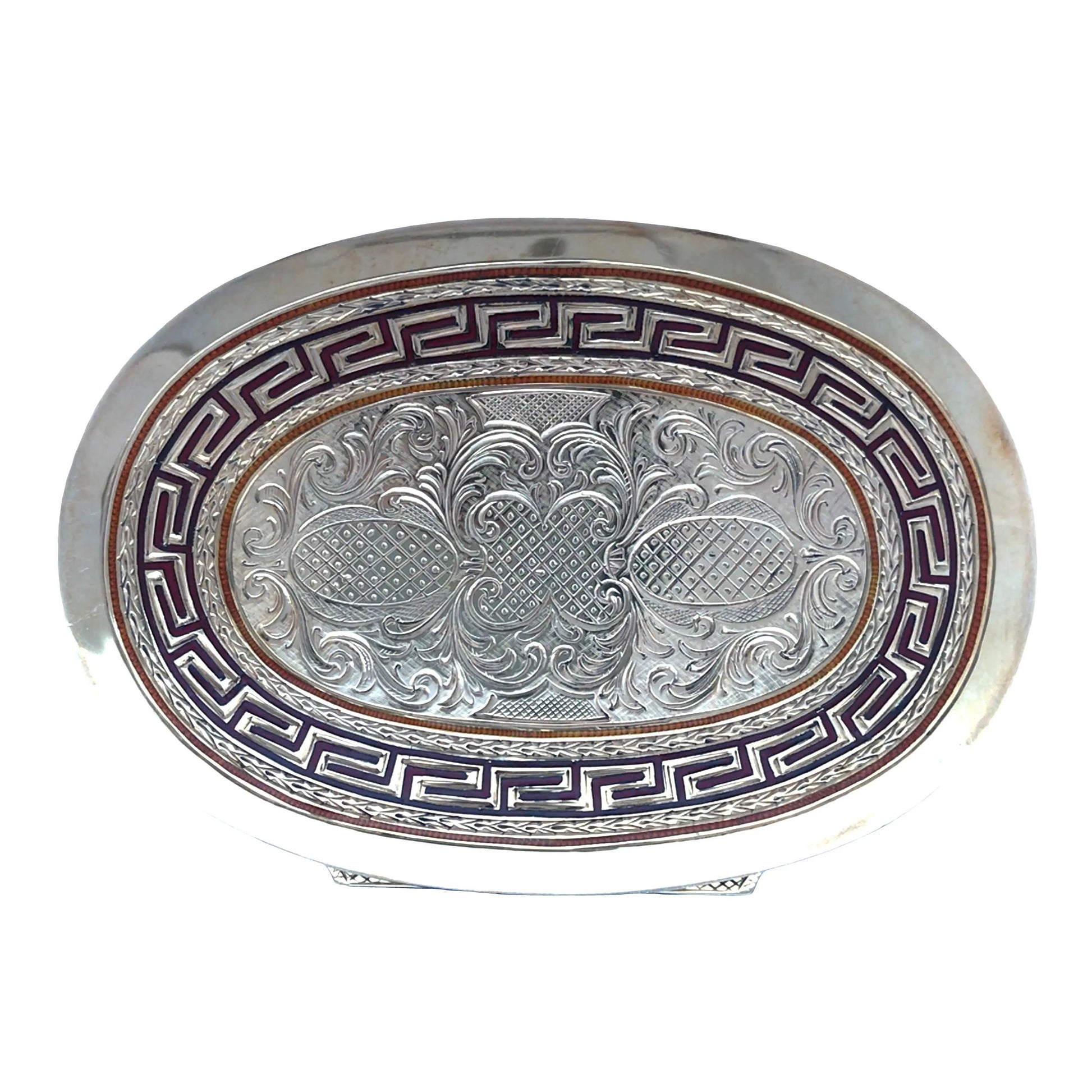 Oval Gold Box Lueur Jewelry