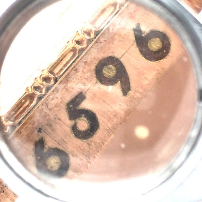 Gold Box with Porcelain Painting Lueur Jewelry