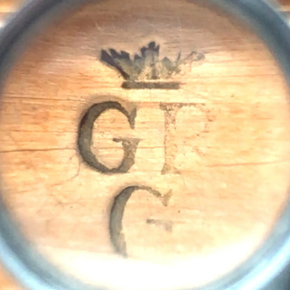 Gold Box with Porcelain Painting Lueur Jewelry