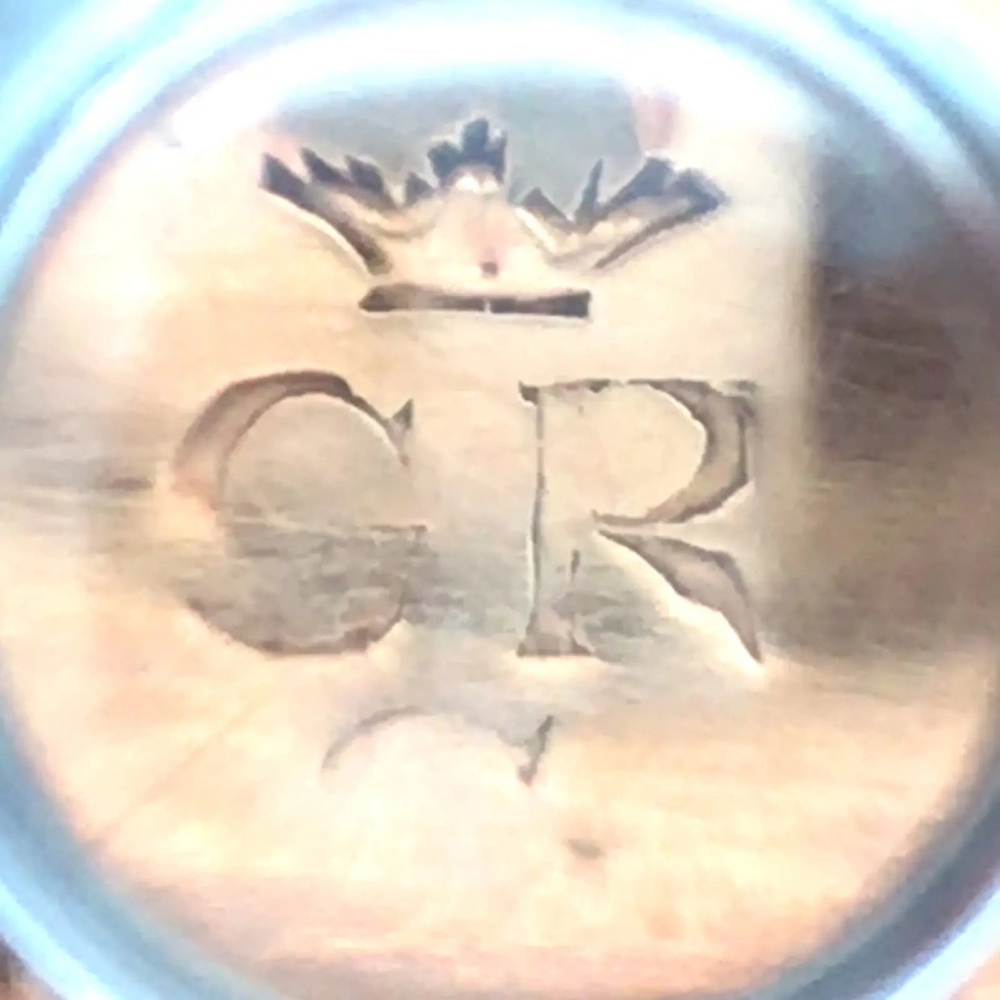 Gold Box with Porcelain Painting Lueur Jewelry