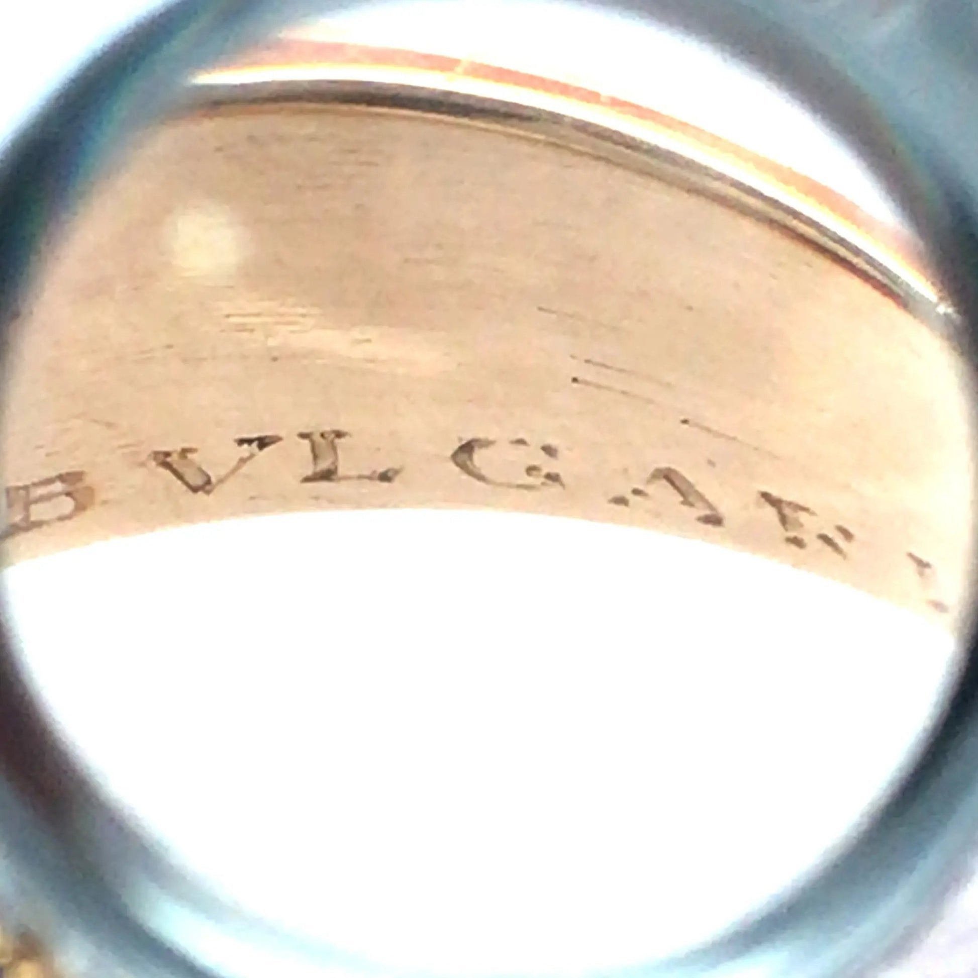 Bvlgari, 18K Gold Ruby Sapphire Diamond Ring Bvlgari