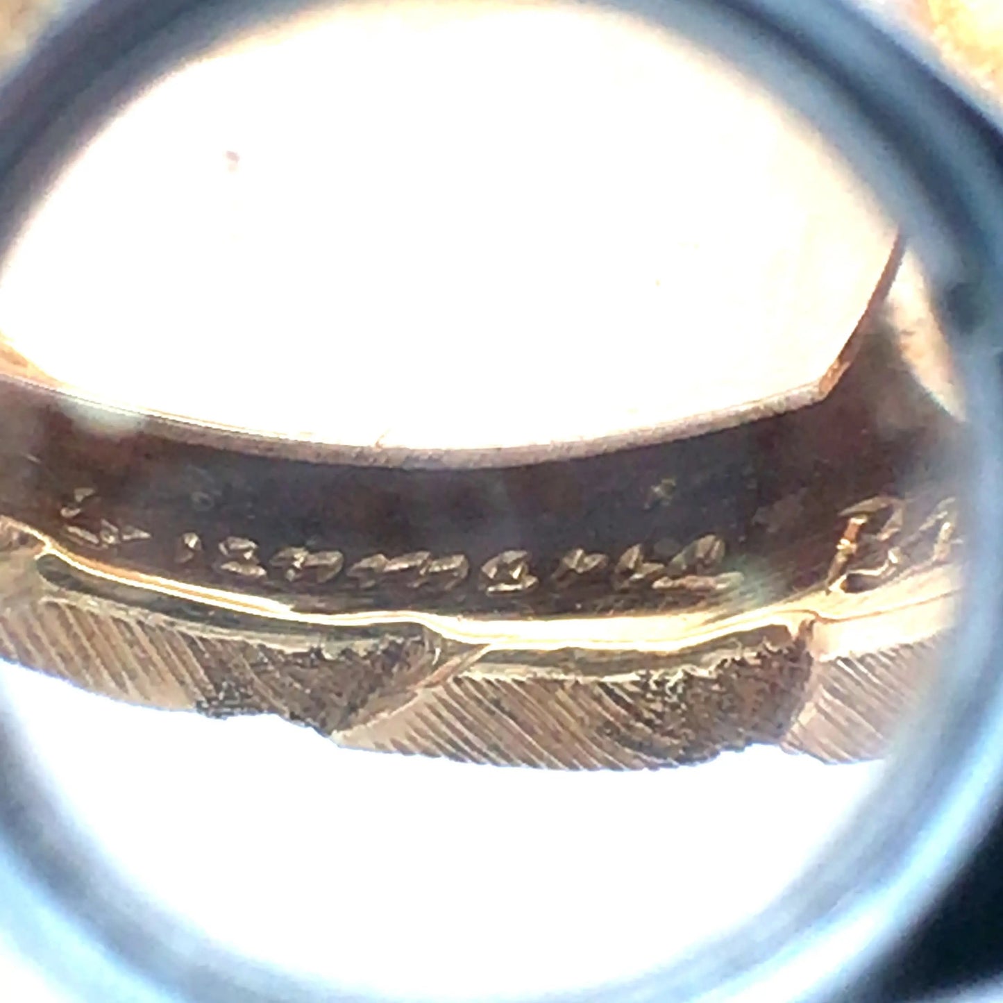 Buccellati, 18K Gold Garnet Sapphire Dome Ring Buccellati