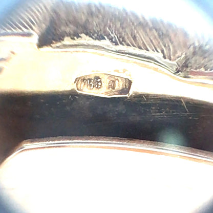 Buccellati, 18K Gold Garnet Sapphire Dome Ring Buccellati