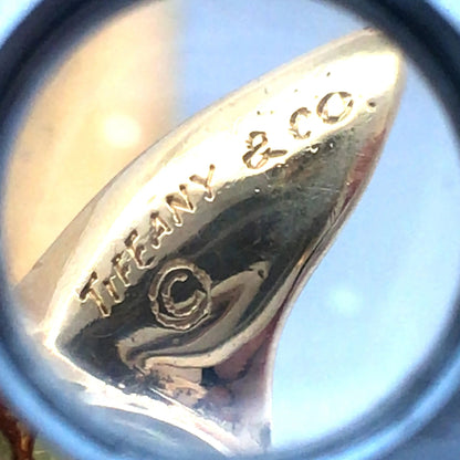 Tiffany Donald Claflin, 18K Gold Color Sapphire Diamond Giraffe Brooch Tiffany