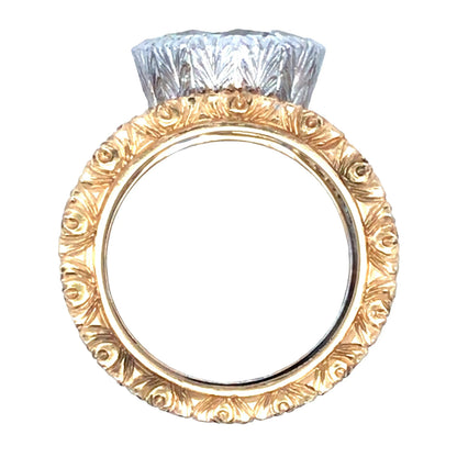 Buccellati, 1K Gold 5.0ct Diamond Ring Buccellati