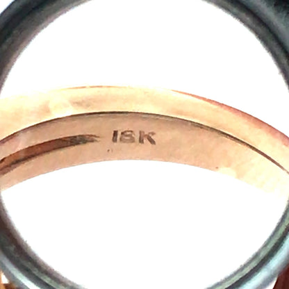 Oscar Heyman, 18K Gold Yellow Sapphire Ruby Ring, GIA, Certificate Oscar Heyman