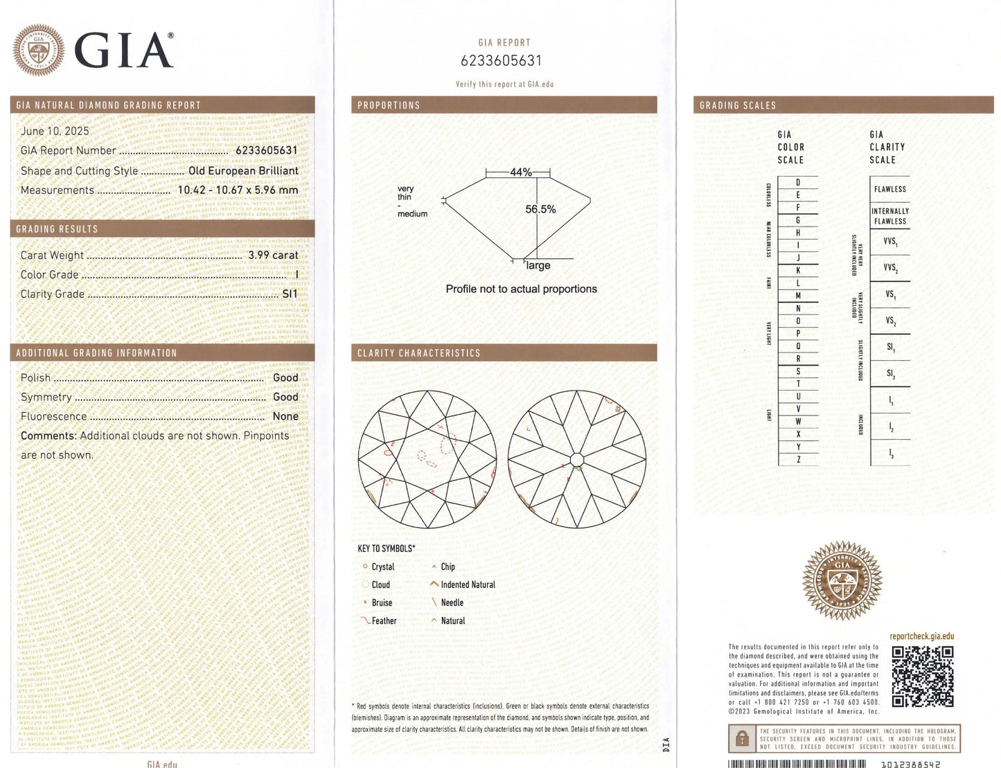 Silver-topped-Gold Natural Pearl Diamond Brooch, SSEF, GIA Lueur Jewelry