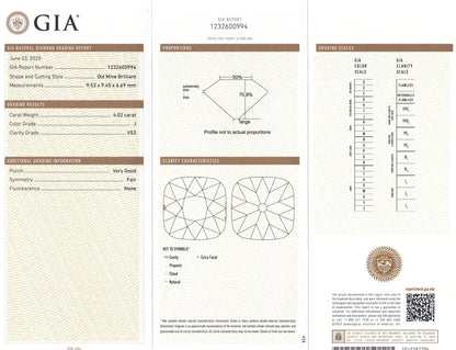 Silver-topped-Gold Natural Pearl Diamond Brooch, SSEF, GIA Lueur Jewelry