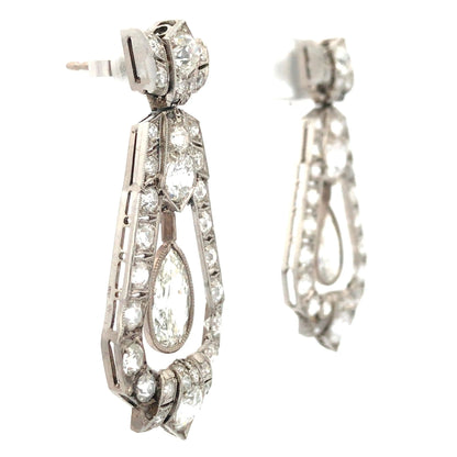 Diamond Earrings Lueur Jewelry