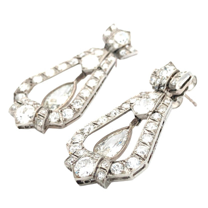 Diamond Earrings Lueur Jewelry