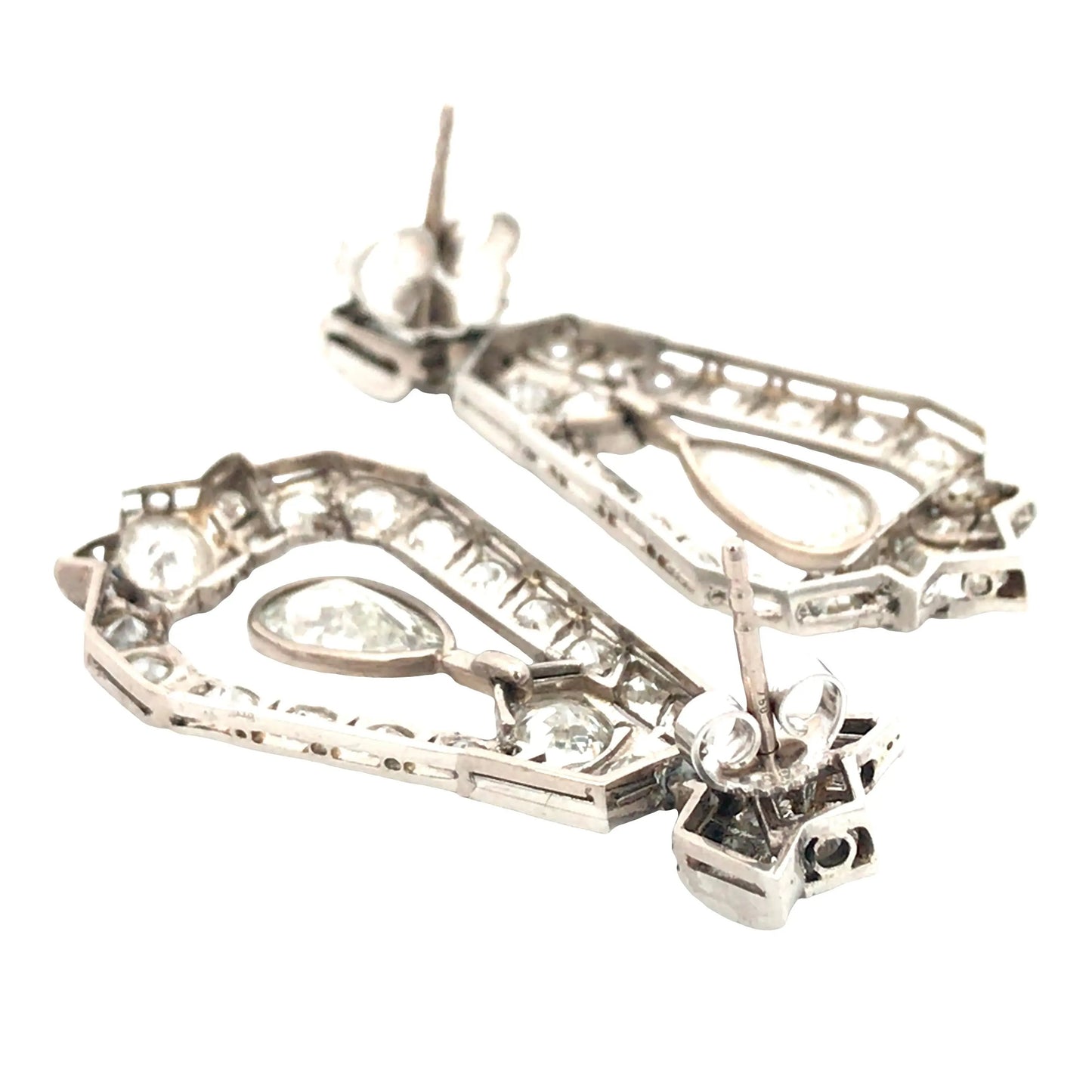 Diamond Earrings Lueur Jewelry