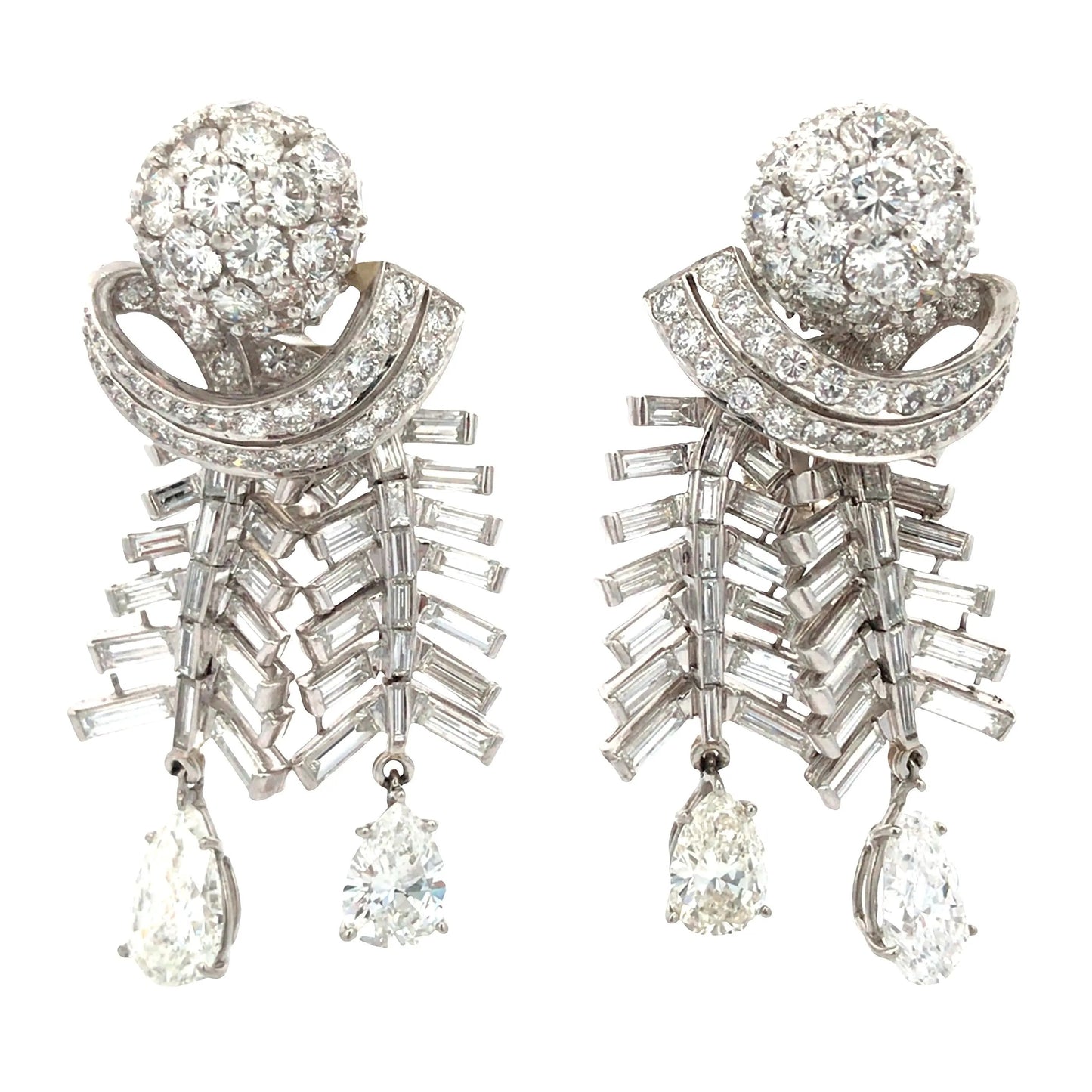 Diamond Earrings Lueur Jewelry