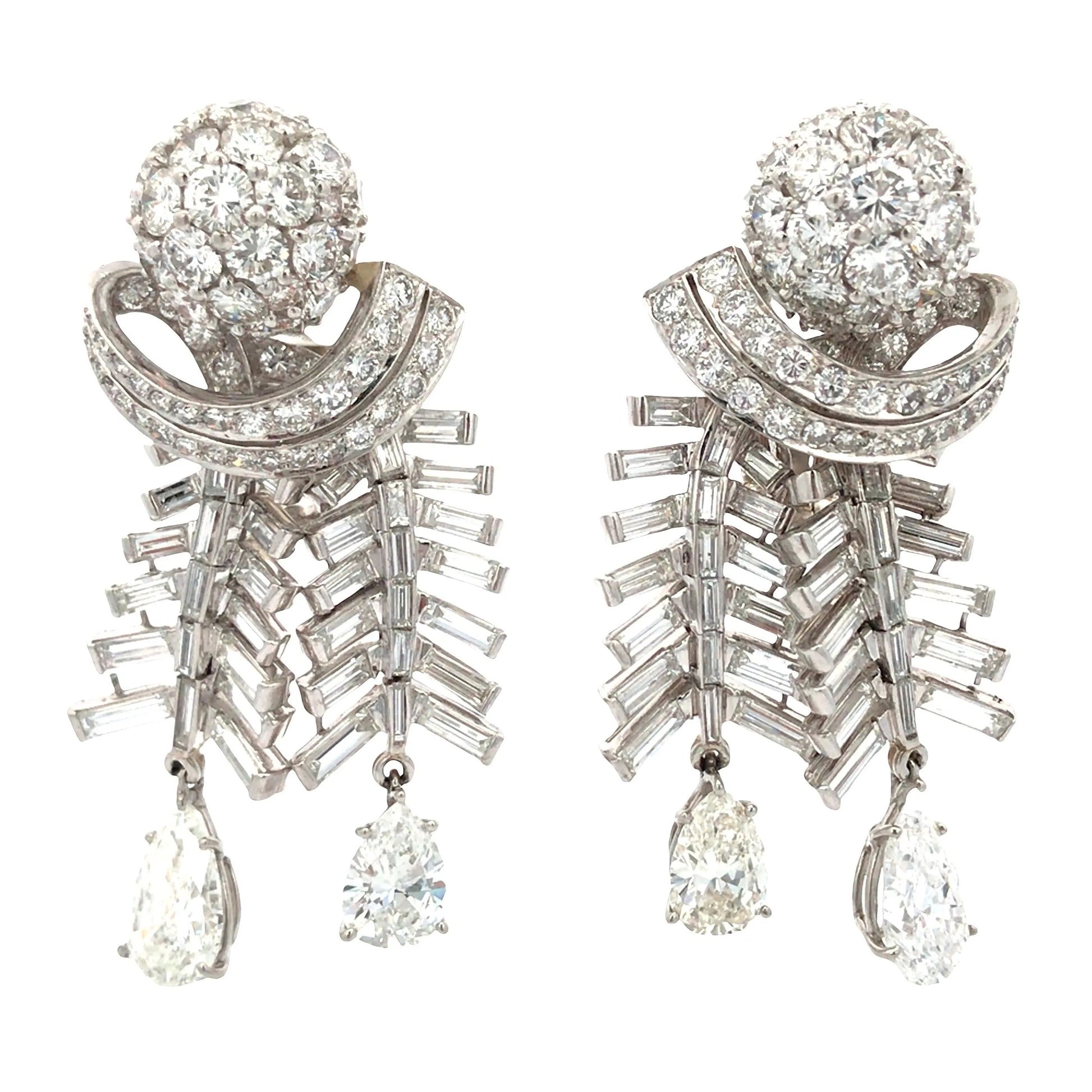 Diamond Earrings Lueur Jewelry