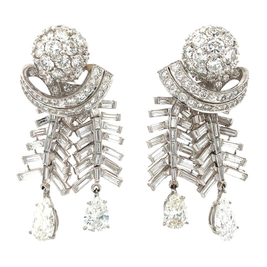 Diamond Earrings Lueur Jewelry