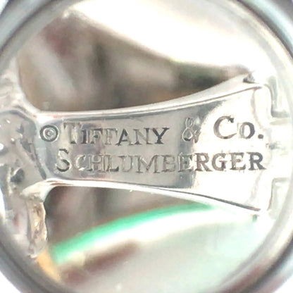 Tiffany Schlumberger, 18K Gold Emerald Diamond Earrings Tiffany