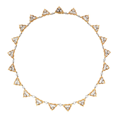 Buccellati, 18K Gold Diamond Necklace Buccellati
