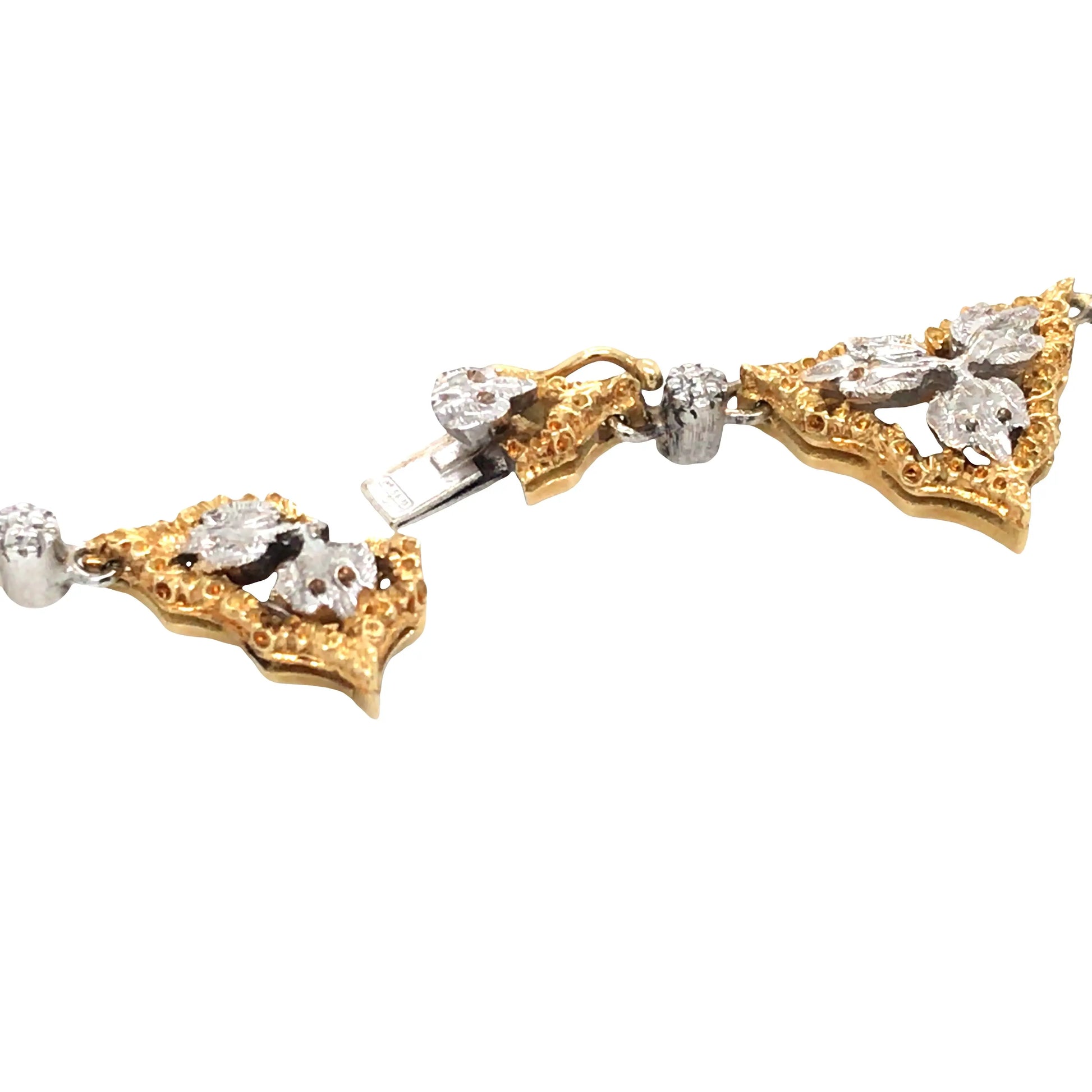 Buccellati, 18K Gold Diamond Necklace Buccellati