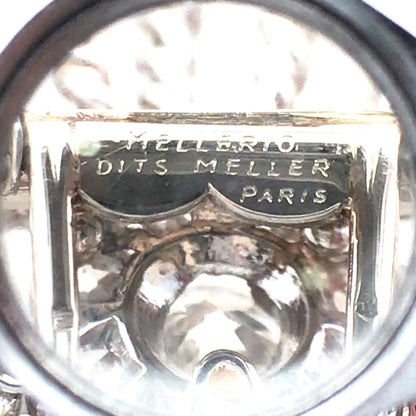 Mellerio, Platinum Diamond Brooch Mellerio