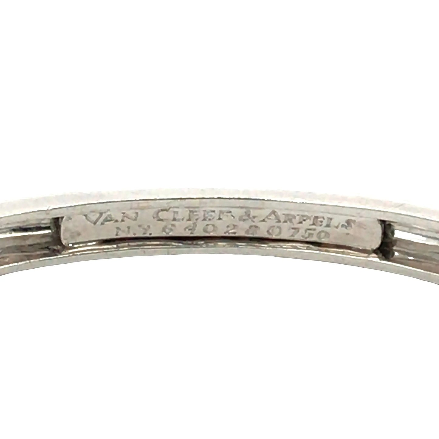 Van Cleef & Arpels, 18K Gold Diamond Bangle VCA