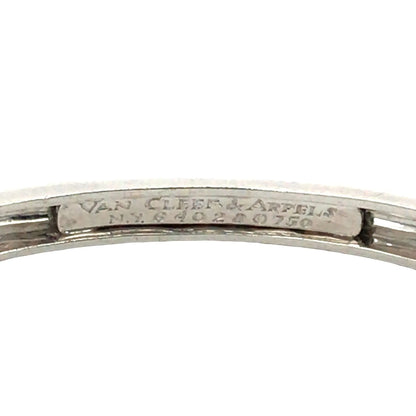 Van Cleef & Arpels, 18K Gold Diamond Bangle VCA