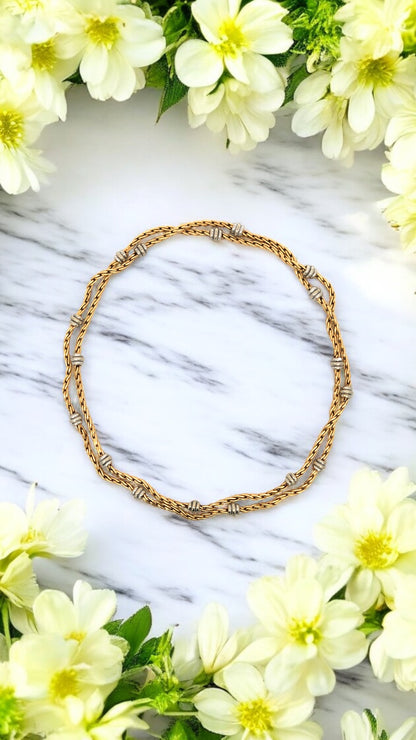 Cartier, Two-tone Gold Necklace