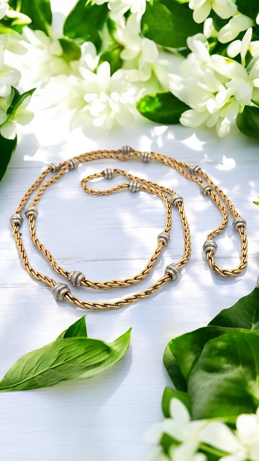 Cartier, Two-tone Gold Necklace