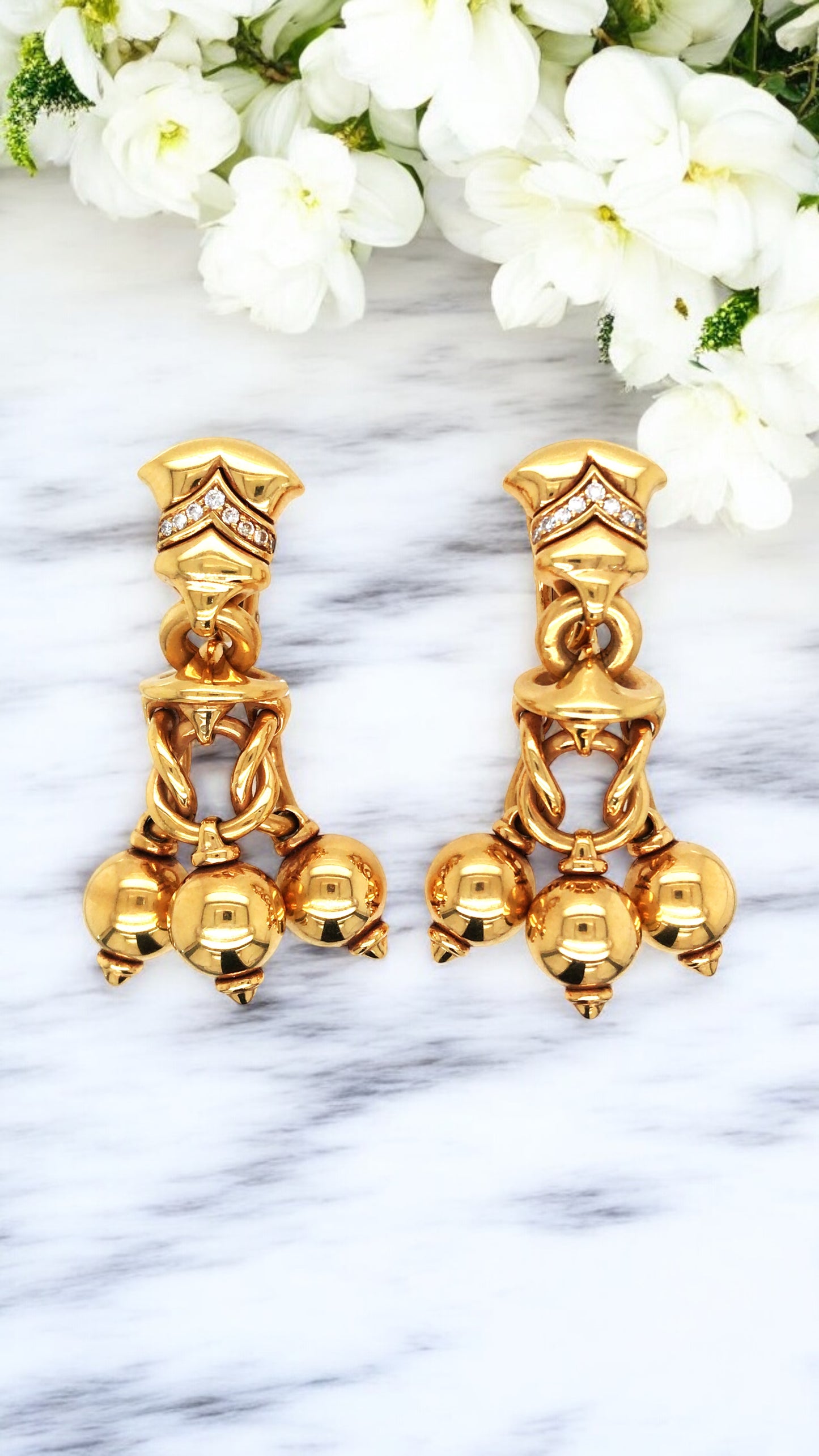 Bvlgari, 18K Gold Earrings