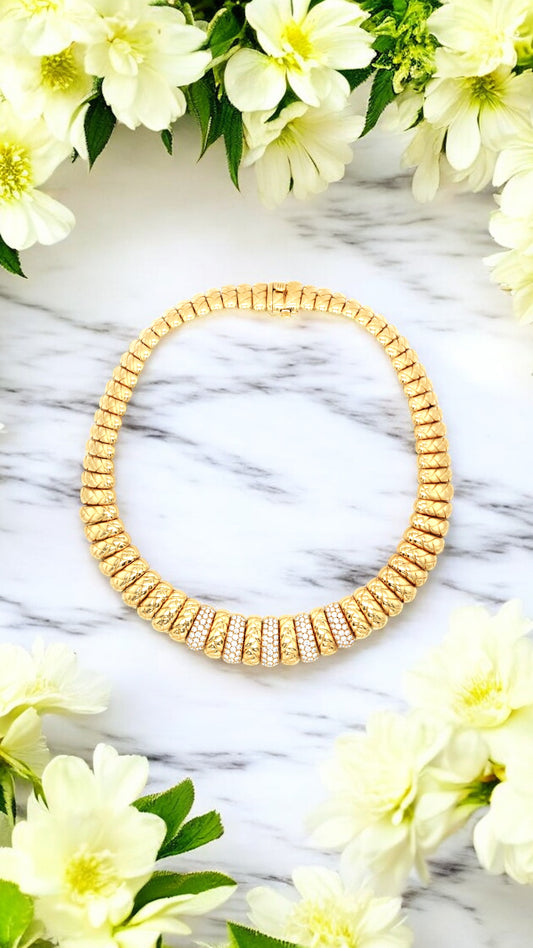 Van Cleef & Arpels, 18K Gold Diamond Necklace