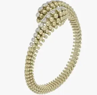 Ferri Firenze, 18K Gold Diamond Bangle Ferri Firenze