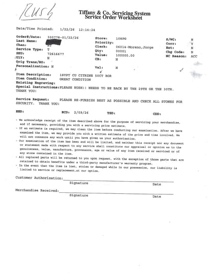 Tiffany, 18K Gold Citrine Diamond Bird-on-Stone Brooch Tiffany