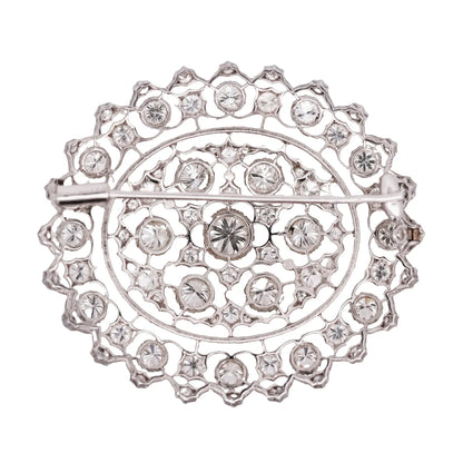 Buccellati, 18K Gold Diamond Brooch Buccellati