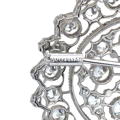 Buccellati, 18K Gold Diamond Brooch Buccellati
