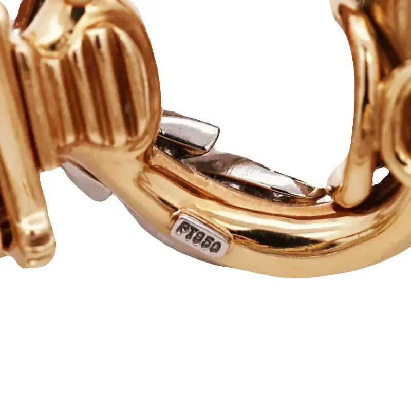 Tiffany Schlumberger, 18K Gold Diamond Bracelet Tiffany