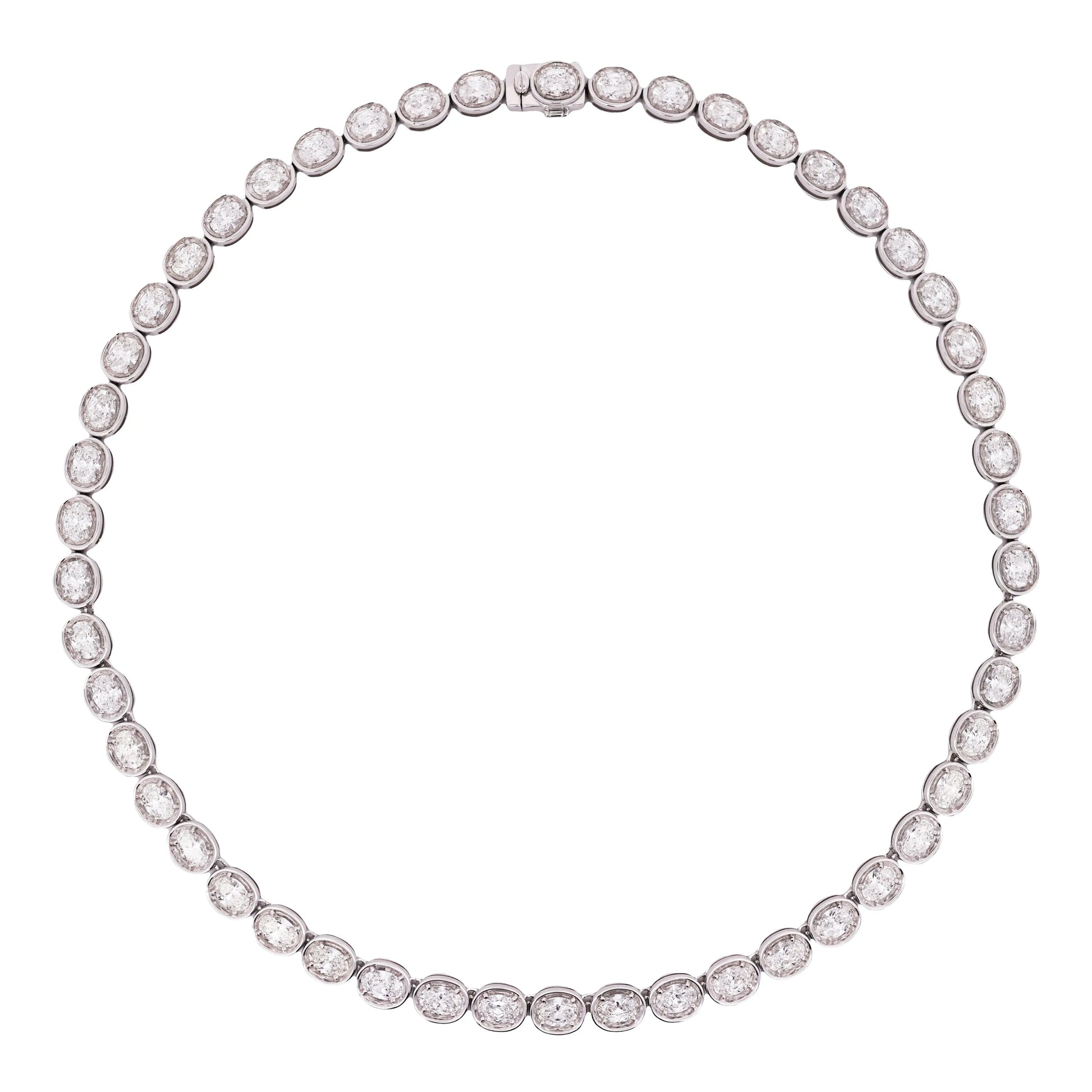 18K Gold Diamond Necklace Lueur Jewelry