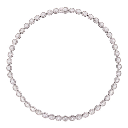 18K Gold Diamond Necklace Lueur Jewelry