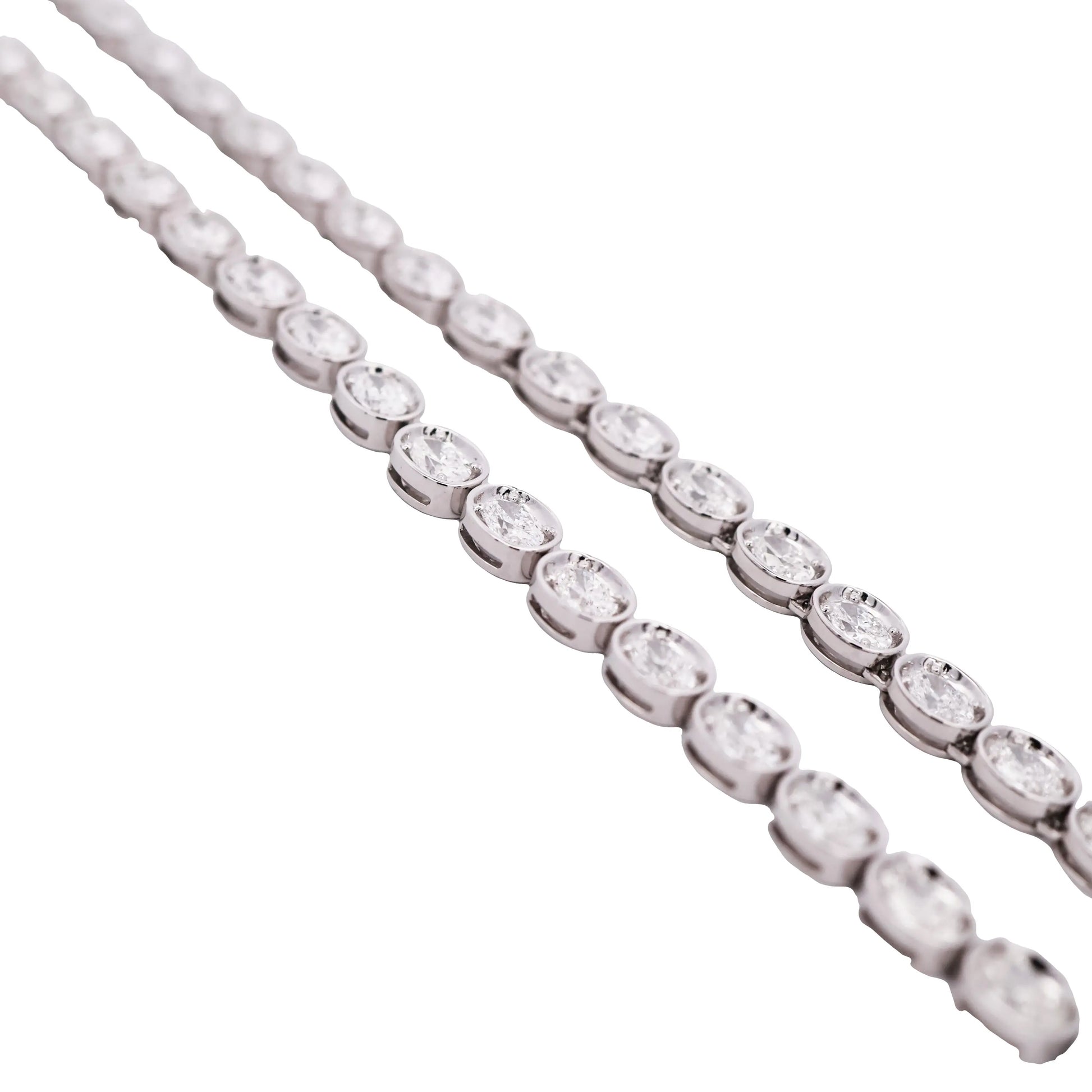 18K Gold Diamond Necklace Lueur Jewelry